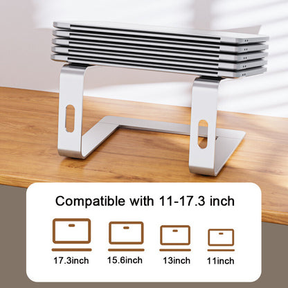 Laptop Tablet Stand Metal Portable Riser Bracket Hold Desk Table Mount