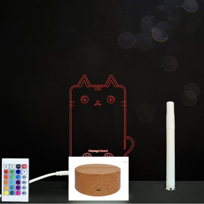 3D Acrylic Board Handwriting Message Board LED Light